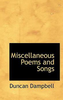 Paperback Miscellaneous Poems and Songs Book