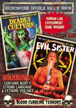 DVD Grindhouse Double Shock Show Book