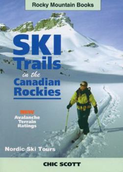 Paperback Ski Trails in the Canadian Rockies Book