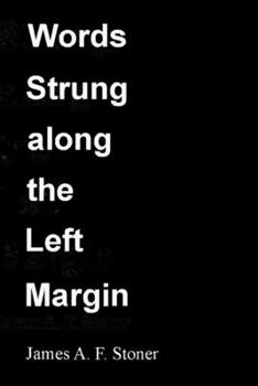 Paperback Words Strung Along the Left Margin Book