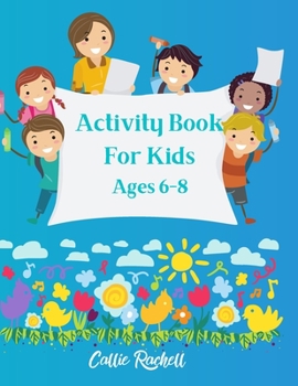 Paperback Activity book for kids Ages 6-8 Book