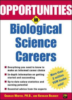 Paperback Opportunities in Biological Science Careers Book