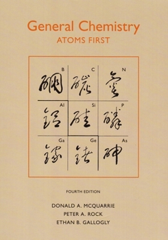Paperback General Chemistry: Atoms First Book