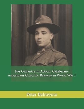 Paperback For Gallantry in Action: Calabrian-Americans Cited for Bravery in World War I Book