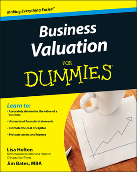 Paperback Business Valuation for Dummies Book