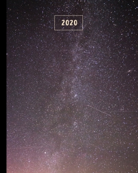 2020: Men's Planner: Weekly & Monthly + Calendar Year View: Night Sky & Northern Lights Stars Black: January 2020 - December 2020: Productivity ... 8x10 Inches (Homme Notebooks Planners 2020)