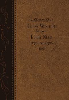 Leather Bound God's Wisdom for Your Every Need Book