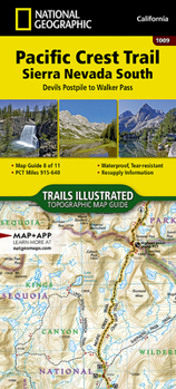 Misc. Pacific Crest Trail: Sierra Nevada South Map [Devil's Postpile to Walker Pass] Book