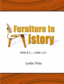 Hardcover Furniture in History: 3000 B.C. - 2000 A.D. Book