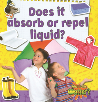 Library Binding Does It Absorb or Repel Liquid? Book