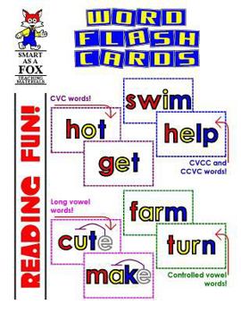 Paperback Word Flash Cards Book
