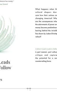 Hardcover Culture Leads, Leaders Follow Book