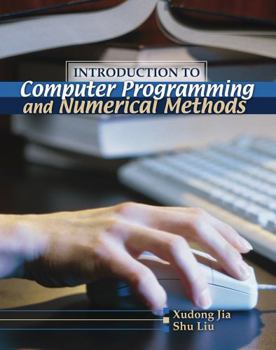 Perfect Paperback Introduction To Computer Programming And Numerical Methods Book