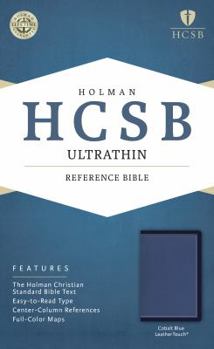 Imitation Leather Ultrathin Reference Bible-HCSB Book