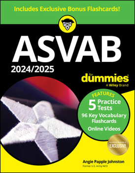 Paperback 2024/2025 ASVAB for Dummies, Barnes & Noble Exclusive Edition Book