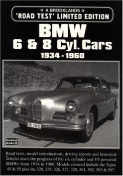 Paperback BMW 6 & 8 Cyl. Cars, 1934-1960 Book