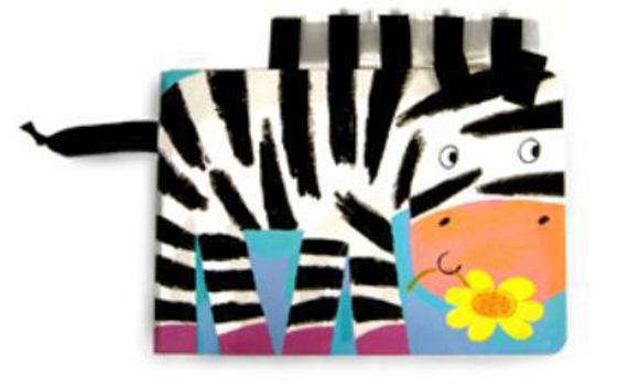 Board book Rag-Tag Books: Zaza Zebra Book