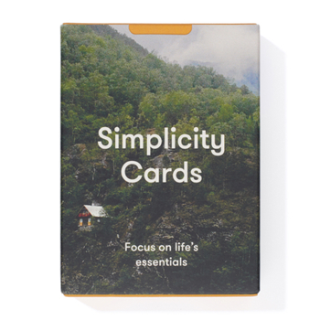 Misc. Simplicity Cards: 52 Cards for Greater Serenity, Ease and Clarity Book