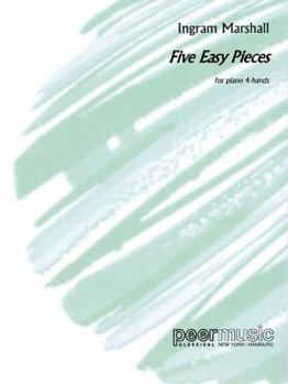 Paperback Five Easy Piano Pieces: For Piano 4-Hands Book