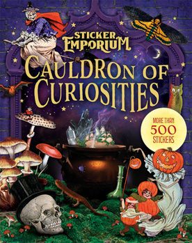Paperback Sticker Emporium Cauldron of Curiosities Book