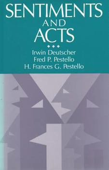 Paperback Sentiments and Acts Book