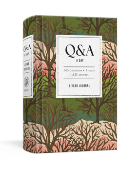 Hardcover Q&A a Day Woodland: 5-Year Journal Book