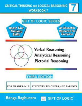 Paperback Critical Thinking and Logical Reasoning Workbook-7 Book