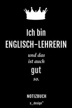 Paperback Notizbuch f?r Englisch-Lehrer / Englisch-Lehrerin: Originelle Geschenk-Idee [120 Seiten kariertes blanko Papier] [German] Book