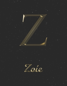 Zoie: 1 Year Daily Planner (12 Months) Yellow Gold Effect Letter Z Initial First Name 2020 - 2021 365 Pages for Planning January 20 - December 20 Appointment Calendar Schedule Plan Each Day, Set Goals