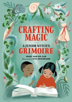 Paperback Crafting Magic: A Junior Witch's Grimoire Book