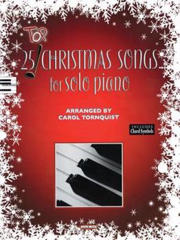Paperback Top 25 Christmas Songs for Solo Piano Book