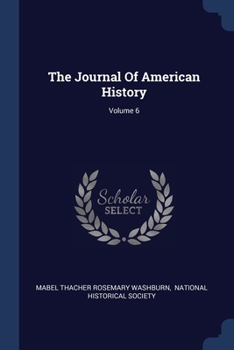Paperback Journal of American History; Volume 6 Book