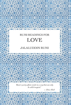 Hardcover Rumi Readings for Love Book