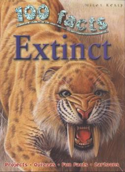 Paperback 100 Facts Extinct Book