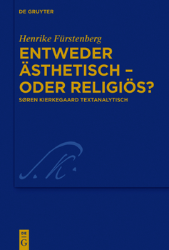 Hardcover Entweder ästhetisch - oder religiös? [German] Book