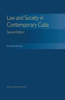 Hardcover Law & Society Contemporary Cuba - Second Edition Book