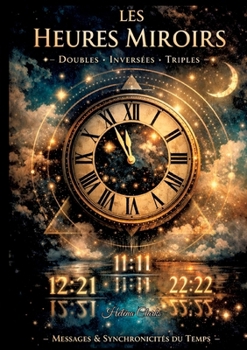 Paperback Les heures miroirs - Doubles, inversées et triples: Messages, synchronicités et secrets cachés derrière les chiffres du temps [French] Book