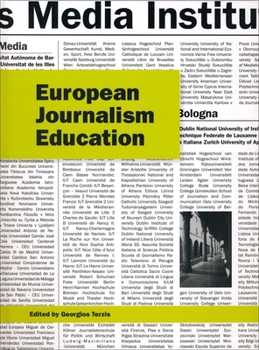 Hardcover European Journalism Education Book