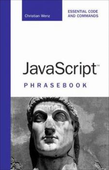 Paperback JavaScript Phrasebook Book