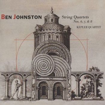 Music - CD Johnston: String Quartets Nos. 6, 7 & 8 Quietness Book