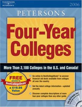 Paperback Four Year Colleges 2006, Guide to Book