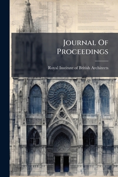 Paperback Journal Of Proceedings Book