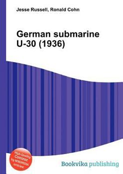 Paperback German Submarine U-30 (1936) Book