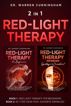Paperback 2 in 1 Red Light Therapy: Total Beginners Guide + How to Set Up your Lamps at Home Book