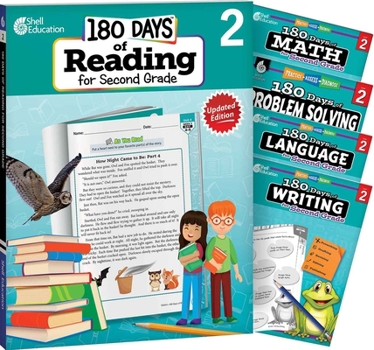 180 Days of Reading, Math, Language, Writing, & Problem Solving for Grade 2: 5-Book Set (180 Days of Practice)