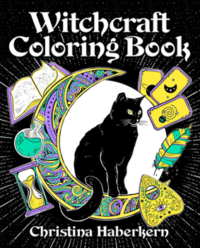 Paperback Witchcraft Coloring Book
