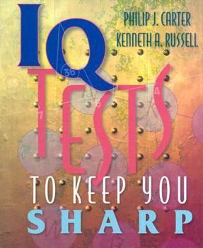 Spiral-bound IQ Tests to Keep You Sharp Book