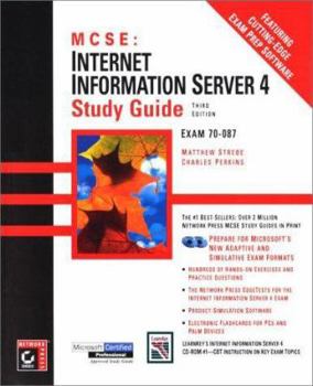 Hardcover MCSE: Internet Information Server 4 Study Guide: Exam 70-087 [With 2 CDROMs] Book