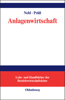 Hardcover Anlagenwirtschaft [German] Book