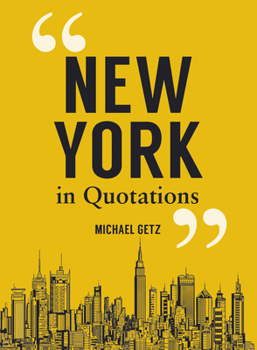 Hardcover New York in Quotations Book
